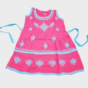 Asta Selections - Hand Embroidered Girl's Cotton Kurti/dress